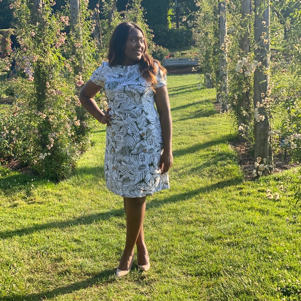 GREEN & WHITE SUMMER DRESS!!!! - Picture 8 of 8